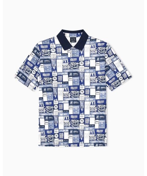 ARMANI EXCHANGE(アルマーニエクスチェンジ)の「【A|X アルマーニ エクスチェンジ】グラフィックロゴ レギュラーフィット 半袖ポロシャツ/REGULAR(ポロシャツ・メンズ・その他・XX-LARGE/X-SMALL/X-LARGE/SMALL/MEDIUM/LARGE)」の4枚目の写真