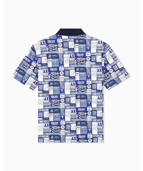 ARMANI EXCHANGE(アルマーニエクスチェンジ)の「【A|X アルマーニ エクスチェンジ】グラフィックロゴ レギュラーフィット 半袖ポロシャツ/REGULAR(ポロシャツ・メンズ・その他・XX-LARGE/X-SMALL/X-LARGE/SMALL/MEDIUM/LARGE)」の3枚目の写真