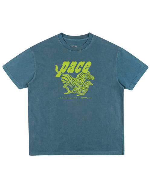 NAVYTEAM(ネイビーチーム)の「PACE ピグメント半袖Tシャツ(4色)(Tシャツ/カットソー・レディース・バーガンディー/ブラウン/ブルー/チャコール・SMALL/X-LARGE/LARGE/MEDIUM)」の3枚目の写真