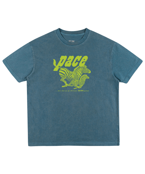 NAVYTEAM(ネイビーチーム)の「PACE ピグメント半袖Tシャツ(4色)(Tシャツ/カットソー・レディース・バーガンディー/ブラウン/ブルー/チャコール・SMALL/X-LARGE/LARGE/MEDIUM)」の12枚目の写真
