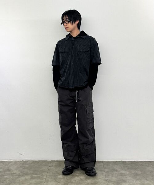 MISEKISEOUL MEN（ミセキソウルメンズ）の「Multi wide cargo pants CHARCOAL（その他パンツ・メンズ・その他・1/2/3）」の8枚目の写真