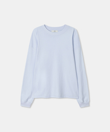 THEENDQUESTION（ジエンドクエスチョン）の「Bio-washed t-shirt / LIGHT BLUE（Tシャツ/カットソー）」