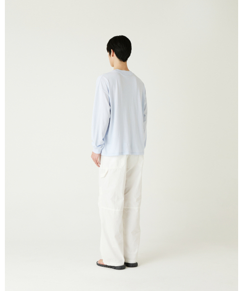 THEENDQUESTION(ジエンドクエスチョン)の「Bio-washed t-shirt / LIGHT BLUE(Tシャツ/カットソー・レディース・その他・FREE)」の5枚目の写真