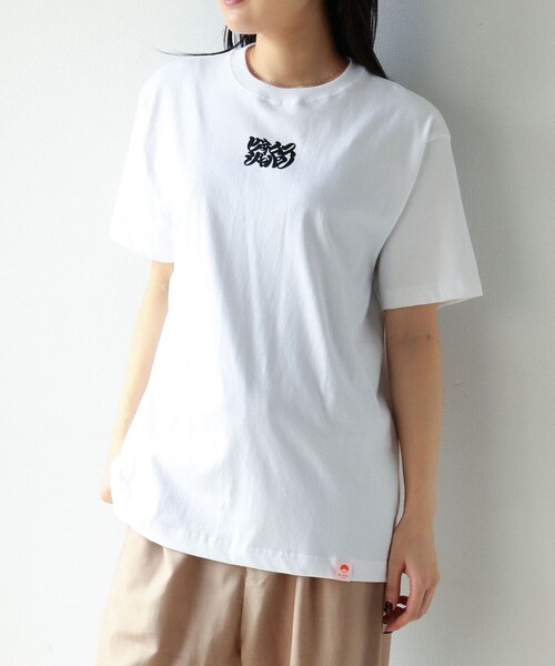 BEAMS JAPAN(ビームス ジャパン)の「大成功 髭文字 Tシャツ(Tシャツ/カットソー・レディース・ホワイト・SMALL/MEDIUM/LARGE/X-LARGE)」の9枚目の写真