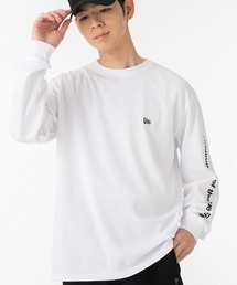 ニューエラ 長袖Tシャツ ロンT 袖ロゴ