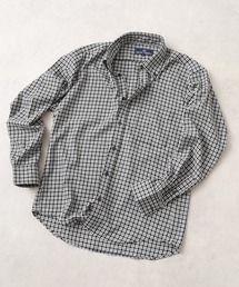 Ree&Mee（リーアンドミー）の「Ree&Mee チェック ストライプ へリンボン ボタンダウン シャツ（シャツ/ブラウス）」