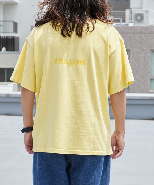 ALOHA BLUE(アロハブルー)の「ALOHA BLUE / アロハブルー ピグメントダイ ロゴプリントTシャツ 半袖Tシャツ クルーネック メンズ 秋 秋服 2026年秋冬(Tシャツ/カットソー・メンズ・イエロー・S/M/L/XL)」の19枚目の写真