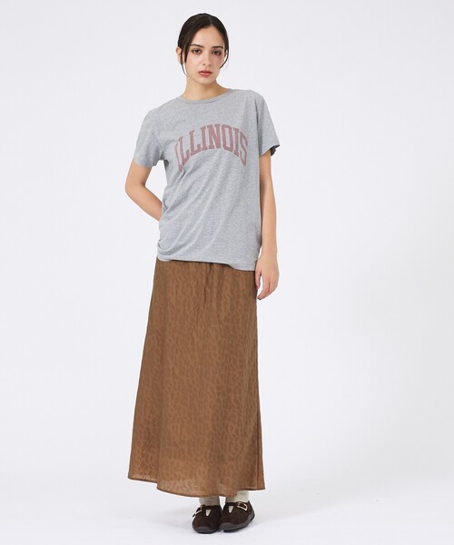 Rouge vif la cle（ルージュヴィフラクレ）の「【REMI RELIEF / レミレリーフ】LW加工/ロゴT/ILLNOIS（Tシャツ/カットソー・レディース・レッド/ホワイト/ブラック/グレー・フリー）」の14枚目の写真