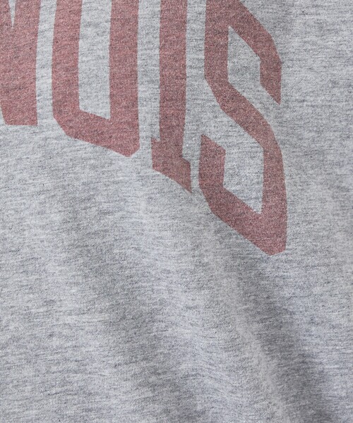 Rouge vif la cle（ルージュヴィフラクレ）の「【REMI RELIEF / レミレリーフ】LW加工/ロゴT/ILLNOIS（Tシャツ/カットソー・レディース・レッド/ホワイト/ブラック/グレー・フリー）」の18枚目の写真