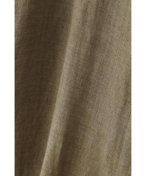YLEVE（イレーヴ）の「YLEVE / LINEN POPLIN JACKET（テーラードジャケット・レディース・カーキ/ネイビー・1/0）」の20枚目の写真