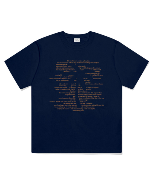 THEMORFHOUSE(ザモーフハウス)の「ファムツリー テキスト オーバーサイズ 半袖Tシャツ ネイビー(Tシャツ/カットソー・レディース・その他・SMALL/MEDIUM/LARGE)」の2枚目の写真
