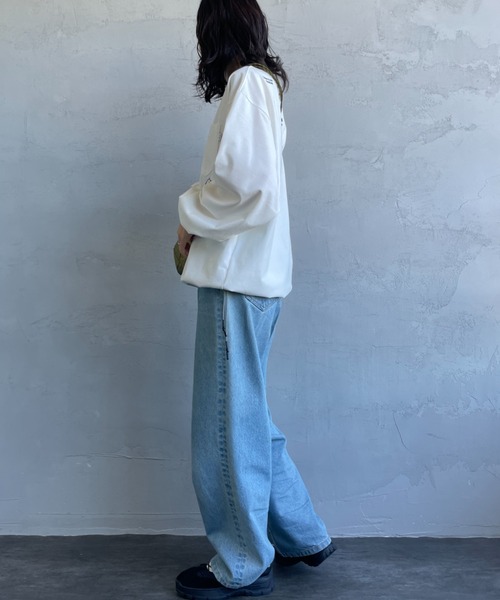NANGA（ナンガ）の「【WEB先行予約】[NANGA/ナンガ] 別注 ドローコード付き ポケットロングスリーブTシャツ（Tシャツ/カットソー・レディース・ホワイト/ブラック・M/S/L）」の14枚目の写真