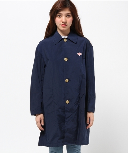 DANTON(ダントン)の「【DANTON】ステンカラーコート(ステンカラーコート・レディース・ベージュ/ロイヤルブルー/ネイビー・36)」の4枚目の写真