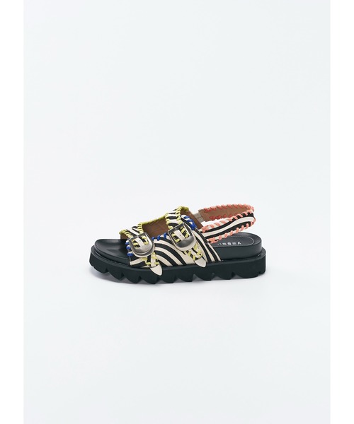 VEGE(ベジ)の「VEGE Starfish Sandal(サンダル・レディース・ブラック/マルチ/ホワイト/ブルー・24.5/23.5/25.5)」の4枚目の写真