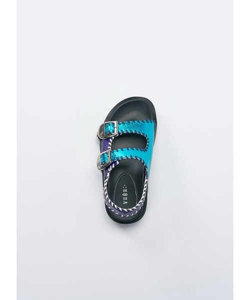 VEGE(ベジ)の「VEGE Starfish Sandal(サンダル・レディース・ブラック/マルチ/ホワイト/ブルー・24.5/23.5/25.5)」の10枚目の写真