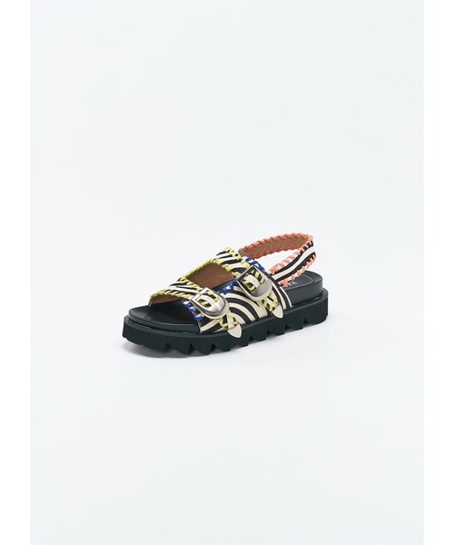 VEGE(ベジ)の「VEGE Starfish Sandal(サンダル・レディース・ブラック/マルチ/ホワイト/ブルー・24.5/23.5/25.5)」の17枚目の写真
