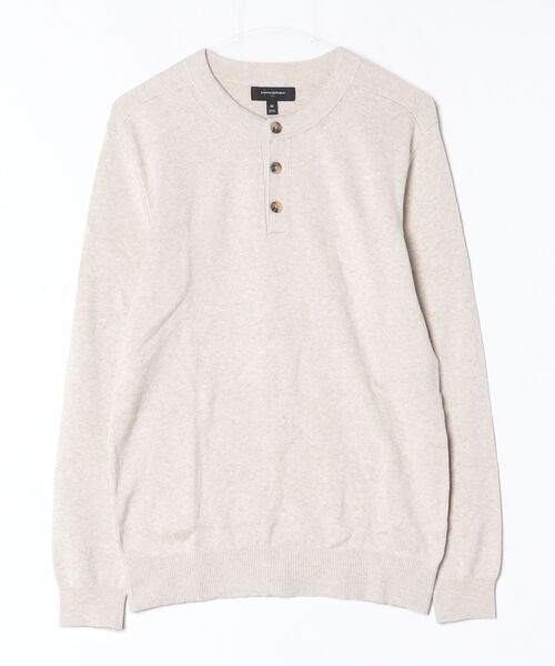 BANANA REPUBLIC FACTORY STORE（バナナリパブリック ファクトリーストア）の「BANANA REPUBLIC FACTORY STORE　　ヘンリーネック セーター（ニット/セーター・メンズ・その他1/ブラウン/その他・S/M/L/XL）」の9枚目の写真