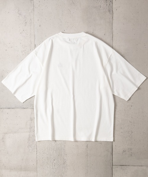 merc london(メルクロンドン)の「【8】〔merc london/メルクロンドン〕2タイプデザイン ワンポイントロゴ刺繍 クルーネックハーフスリーブTシャツ(Tシャツ/カットソー・メンズ・ネイビー系1/グレー系2/ブラック系1/ホワイト系2/ホワイト系1/ブラック系2・LARGE/MEDIUM)」の14枚目の写真