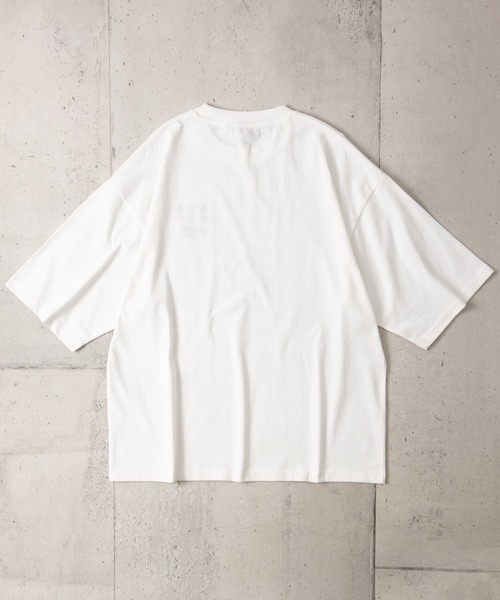 merc london(メルクロンドン)の「【8】〔merc london/メルクロンドン〕2タイプデザイン ワンポイントロゴ刺繍 クルーネックハーフスリーブTシャツ(Tシャツ/カットソー・メンズ・ネイビー系1/グレー系2/ブラック系1/ホワイト系2/ホワイト系1/ブラック系2・LARGE/MEDIUM)」の16枚目の写真