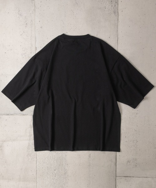 merc london(メルクロンドン)の「【8】〔merc london/メルクロンドン〕2タイプデザイン ワンポイントロゴ刺繍 クルーネックハーフスリーブTシャツ(Tシャツ/カットソー・メンズ・ネイビー系1/グレー系2/ブラック系1/ホワイト系2/ホワイト系1/ブラック系2・LARGE/MEDIUM)」の18枚目の写真