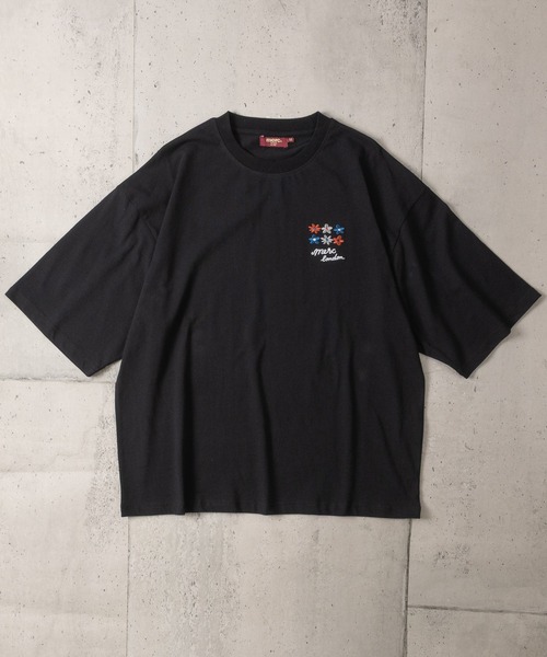 merc london(メルクロンドン)の「【8】〔merc london/メルクロンドン〕2タイプデザイン ワンポイントロゴ刺繍 クルーネックハーフスリーブTシャツ(Tシャツ/カットソー・メンズ・ネイビー系1/グレー系2/ブラック系1/ホワイト系2/ホワイト系1/ブラック系2・LARGE/MEDIUM)」の19枚目の写真