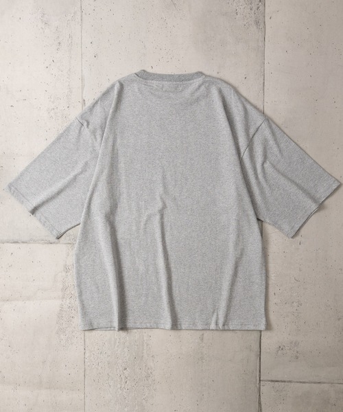 merc london(メルクロンドン)の「【8】〔merc london/メルクロンドン〕2タイプデザイン ワンポイントロゴ刺繍 クルーネックハーフスリーブTシャツ(Tシャツ/カットソー・メンズ・ネイビー系1/グレー系2/ブラック系1/ホワイト系2/ホワイト系1/ブラック系2・LARGE/MEDIUM)」の22枚目の写真