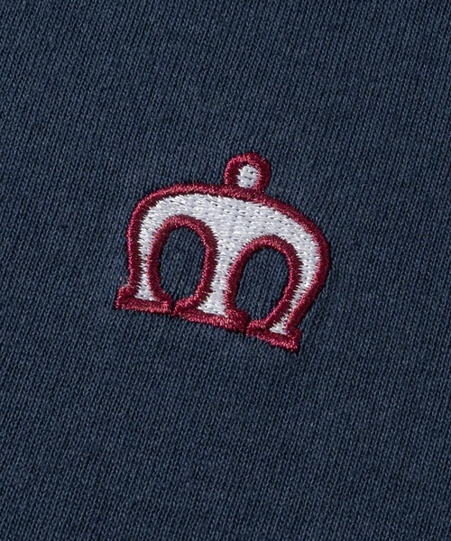 merc london(メルクロンドン)の「【8】〔merc london/メルクロンドン〕2タイプデザイン ワンポイントロゴ刺繍 クルーネックハーフスリーブTシャツ(Tシャツ/カットソー・メンズ・ネイビー系1/グレー系2/ブラック系1/ホワイト系2/ホワイト系1/ブラック系2・LARGE/MEDIUM)」の8枚目の写真