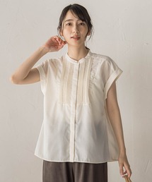Droite lautreamont | 【WEB限定】サスティナコットンライクローンブラウス(シャツ/ブラウス)