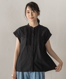【WEB限定】サスティナコットンライクローンブラウス