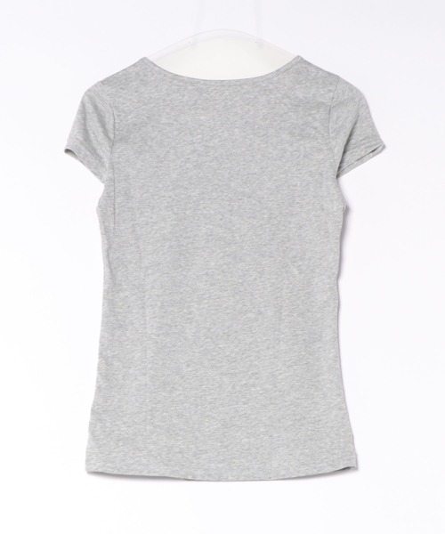 ViViDAY(ビビデー)の「LOVE英字ロゴプリントtシャツ(Tシャツ/カットソー・レディース・ブラック/グレー・M)」の3枚目の写真