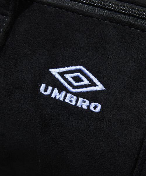 UMBRO(アンブロ)の「UMBRO/アンブロ SP BRUSHED BOSTON MINI BAG/別注 ブラッシュド ボストンミニバッグ(ショルダーバッグ・メンズ・ダークブラウン/ブラック・ONE SIZE)」の6枚目の写真