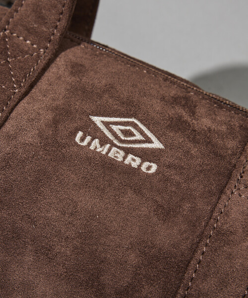 UMBRO(アンブロ)の「UMBRO/アンブロ SP BRUSHED BOSTON MINI BAG/別注 ブラッシュド ボストンミニバッグ(ショルダーバッグ・メンズ・ダークブラウン/ブラック・ONE SIZE)」の12枚目の写真
