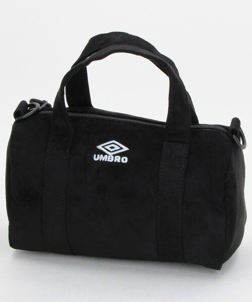 UMBRO(アンブロ)の「UMBRO/アンブロ SP BRUSHED BOSTON MINI BAG/別注 ブラッシュド ボストンミニバッグ(ショルダーバッグ・メンズ・ダークブラウン/ブラック・ONE SIZE)」の16枚目の写真