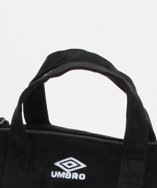 UMBRO(アンブロ)の「UMBRO/アンブロ SP BRUSHED BOSTON MINI BAG/別注 ブラッシュド ボストンミニバッグ(ショルダーバッグ・メンズ・ダークブラウン/ブラック・ONE SIZE)」の20枚目の写真