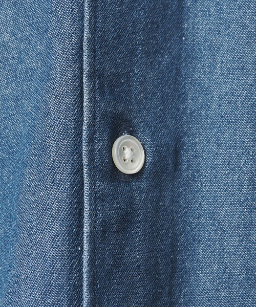 BEAUTY&YOUTH UNITED ARROWS(ビューティーアンドユースユナイテッドアローズ)の「【WEB限定 WARDROBE SMART】デニムシャツ(シャツ/ブラウス・メンズ・ネイビー/コバルトブルー・XL/L/M/S)」の15枚目の写真