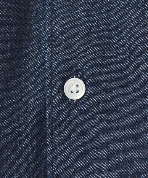 BEAUTY&YOUTH UNITED ARROWS(ビューティーアンドユースユナイテッドアローズ)の「【WEB限定 WARDROBE SMART】デニムシャツ(シャツ/ブラウス・メンズ・ネイビー/コバルトブルー・XL/L/M/S)」の16枚目の写真