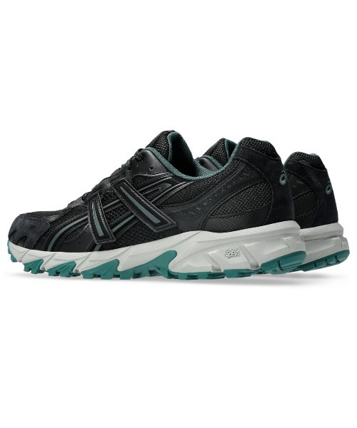 ASICS(アシックス)の「GEL-SONOMA TR62 / ゲルソノマ ティーアール62(スニーカー・メンズ・ブラック×グリーン・27/26.5/24.5/26/25/28.5/23.5/28/24/25.5/27.5/23)」の6枚目の写真