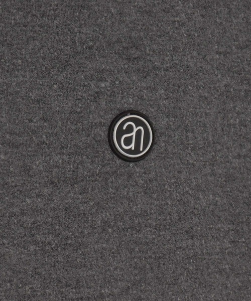 ANGENEHM(アンゲネーム)の「mpa4193-Wool-Blend Bonded Hooded Pullover プルオーバーパーカー(AG07-010acg)(パーカー・メンズ・グレー/ブラック/ライトベージュ・L/M/S)」の7枚目の写真