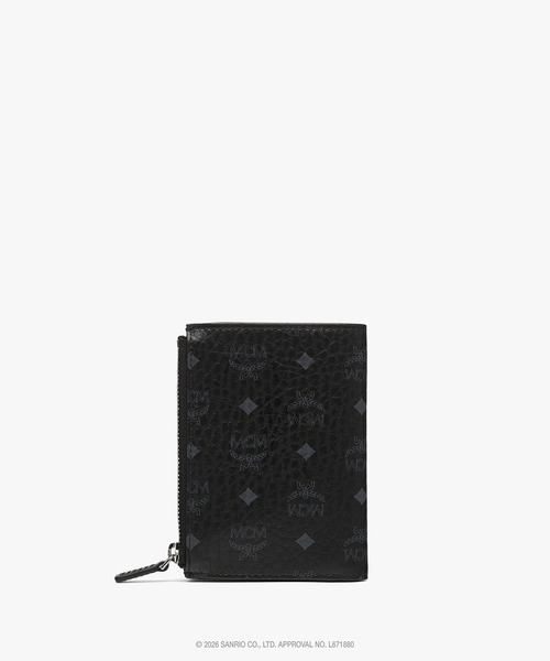 MCM（エムシーエム）の「MCM x HELLO KITTY 二つ折りジップカードウォレット（財布・レディース・ベージュ/ライトピンク/ブラック・ONE SIZE）」の5枚目の写真