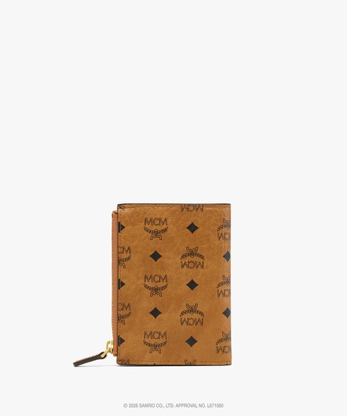 MCM（エムシーエム）の「MCM x HELLO KITTY 二つ折りジップカードウォレット（財布・レディース・ベージュ/ライトピンク/ブラック・ONE SIZE）」の8枚目の写真
