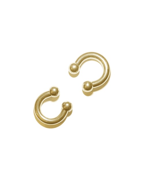 MORPH(モルフ)の「MORPH モルフ サーキュラー CCB ボディーピアス 4ゲージ 12mm~16mm(ピアス(片耳用)・メンズ・ゴールド・12/14/16)」の3枚目の写真