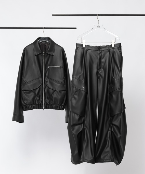 N*o様 新品タグ付 HARE ベーシックワイドカーゴパンツ コーデュロイ パー HARE｜ハレのカーゴパンツ通販 - ZOZOTOWN