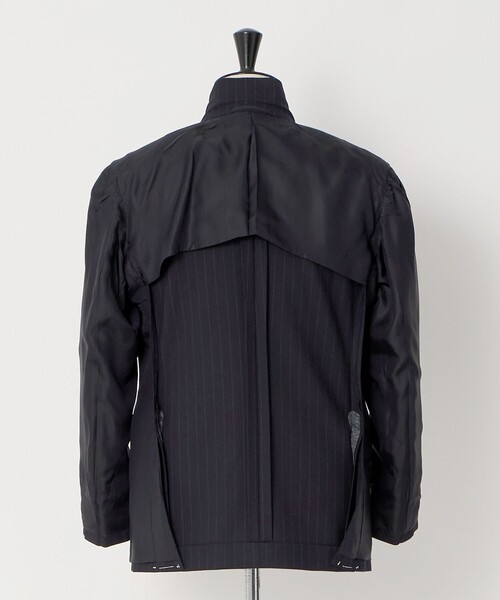 UNITED ARROWS(ユナイテッドアローズ)の「ネイビー ストライプ ダブル 6ボタン スーツ MCーMODEL ヨコストレッチ(セットアップ・メンズ・ネイビー・44/48/46)」の13枚目の写真