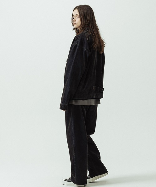 SLICK(スリック)の「【SLICK/スリック】Flock Denim 1st Type Trucker Jacket/フロックデニム 1stタイプトラッカージャケット(デニムジャケット・メンズ・インディゴブルー・1/3/2)」の18枚目の写真