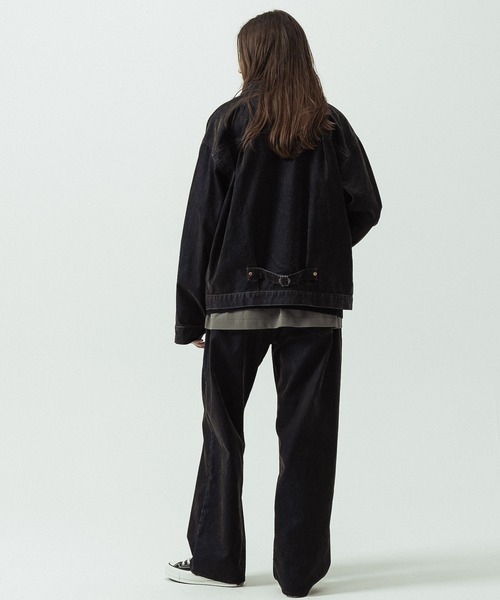 SLICK(スリック)の「【SLICK/スリック】Flock Denim 1st Type Trucker Jacket/フロックデニム 1stタイプトラッカージャケット(デニムジャケット・メンズ・インディゴブルー・1/3/2)」の19枚目の写真