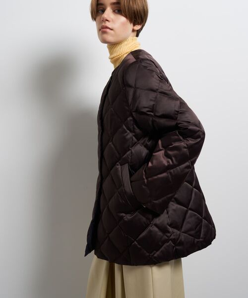 LANVIN en Bleu(ランバンオンブルー)の「TAION×LIMONTA East リバーシブルミドルコート(その他アウター・レディース・ブラウン/オフホワイト/ブラック・36/38)」の20枚目の写真