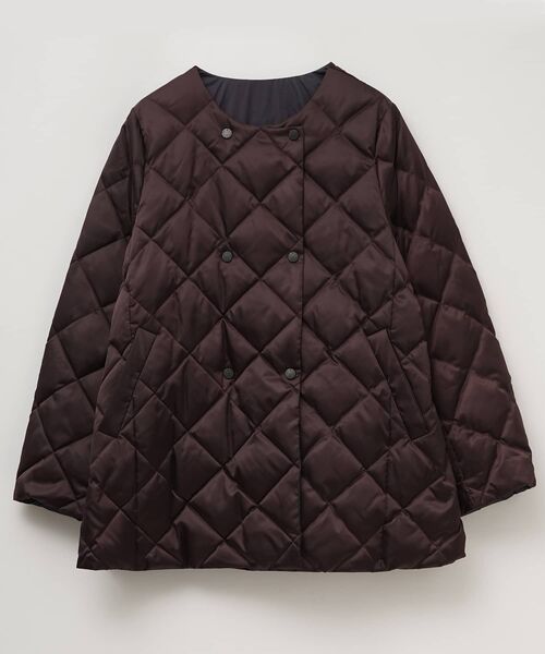 LANVIN en Bleu(ランバンオンブルー)の「TAION×LIMONTA East リバーシブルミドルコート(その他アウター・レディース・ブラウン/オフホワイト/ブラック・36/38)」の6枚目の写真