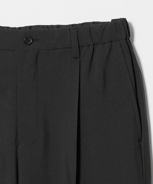 green label relaxing（グリーンレーベルリラクシング）の「【WEB限定】JUST fit ドライ ポリエステル 1プリーツ イージーパンツ -吸水速乾-（その他パンツ・メンズ・ブラック/ネイビー/ダークグレー・L/XL/S/M/XS/XXL）」の7枚目の写真