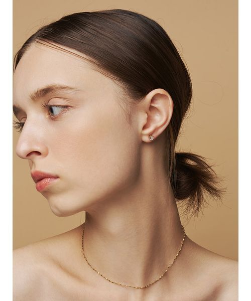 SOFER(ソフェル)の「プチビジューピアス(ピアス(両耳用)・レディース・シルバー/ゴールド・F)」の8枚目の写真
