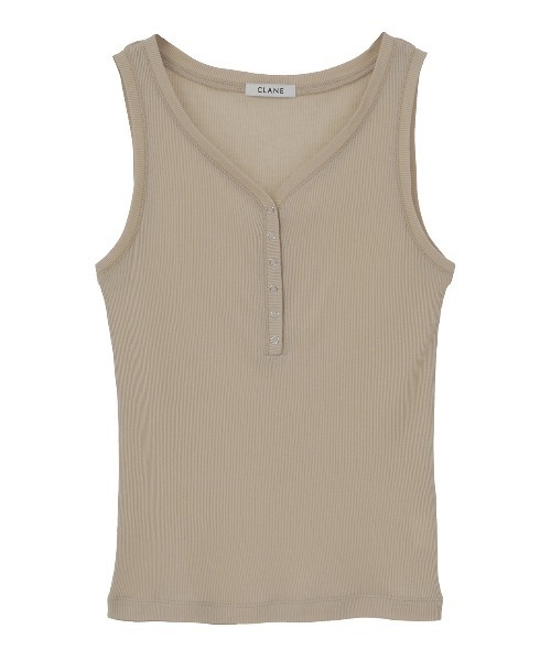 CLANE(クラネ)の「【CLANE/クラネ】CURVED NECK LAYERED SET TOPS/カーブネックレイヤードセットトップス(Tシャツ/カットソー・レディース・ホワイト/ブラック/ピンク・1)」の10枚目の写真